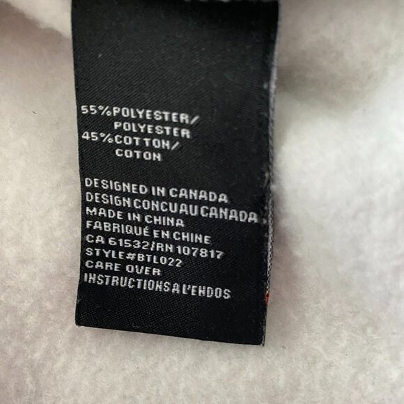 BRUNETTE GRAPHIC CREWNECK SWEATER TOP SWEATSHIRT WOMEN'S GRAY HEATHER SIZE S/M - Picture 6 of 6